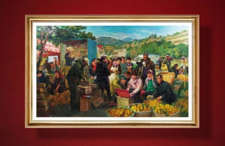 美術(shù)作品中的黨史｜第85集《農(nóng)村電商》