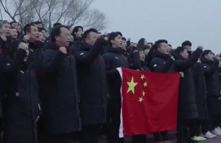 倒計(jì)時(shí)10天：健兒宣誓備戰(zhàn) 冬奧氛圍更濃