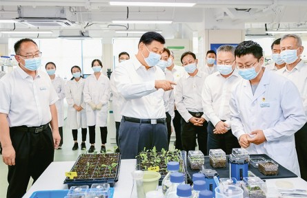 習近平：加快建設科技強國 實現(xiàn)高水平科技自立自強