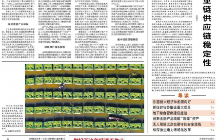 增強(qiáng)產(chǎn)業(yè)鏈供應(yīng)鏈穩(wěn)定性