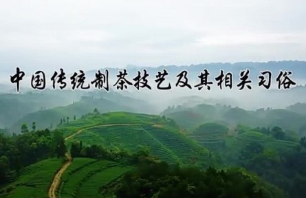 人類非物質(zhì)文化遺產(chǎn)——中國傳統(tǒng)制茶技藝及其相關習俗