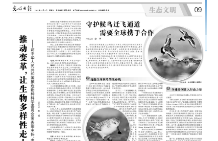 推動變革，讓生物多樣性走上復(fù)蘇之路