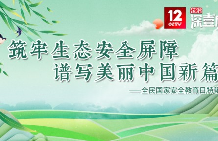 《法治深壹度》：筑牢生態(tài)安全屏障 譜寫美麗中國(guó)新篇