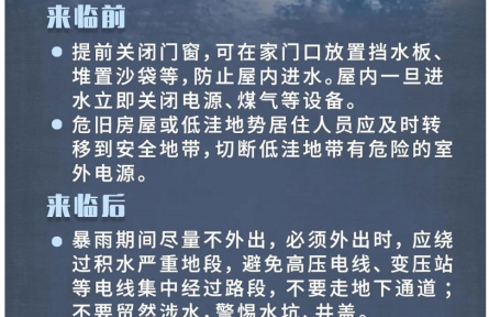科普 | 這份氣象災害應急知識手冊請收好！