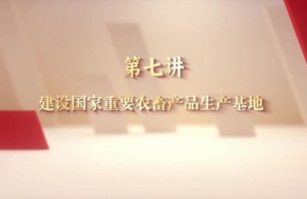 感恩·奮進|建設(shè)國家重要農(nóng)畜產(chǎn)品生產(chǎn)基地