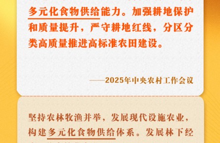中央農村工作會議關鍵提法之五：多元化食物供給
